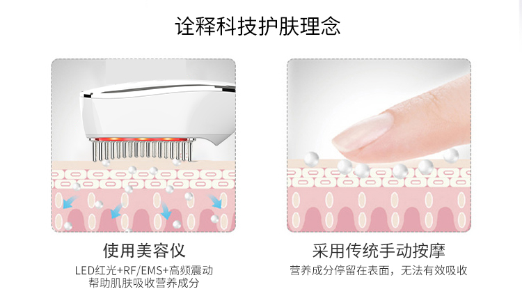 经络护发梳,EMS微电流梳,RF射频梳子,护发健发梳,防脱发按摩梳