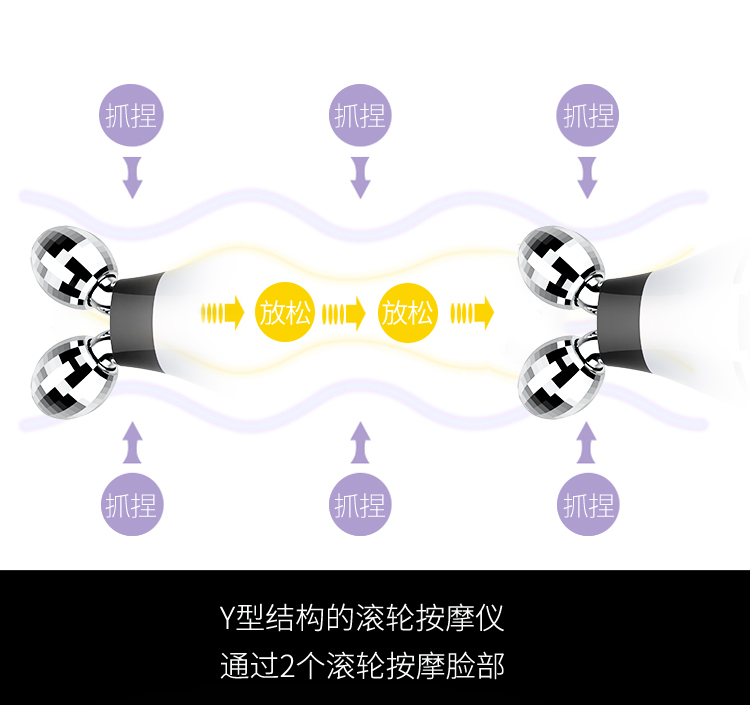 EMS微电流,双滚轮美颜器