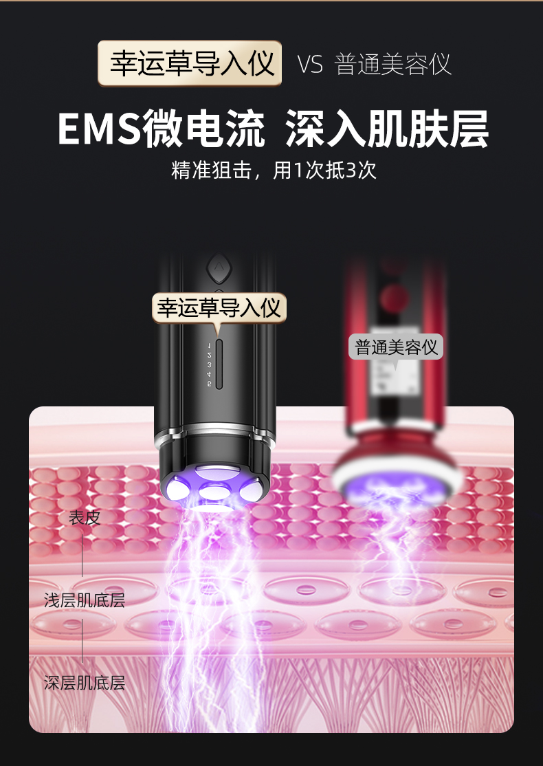 幸运草射频仪,四叶草射频仪,射频仪，RF射频仪,幸运草导入仪