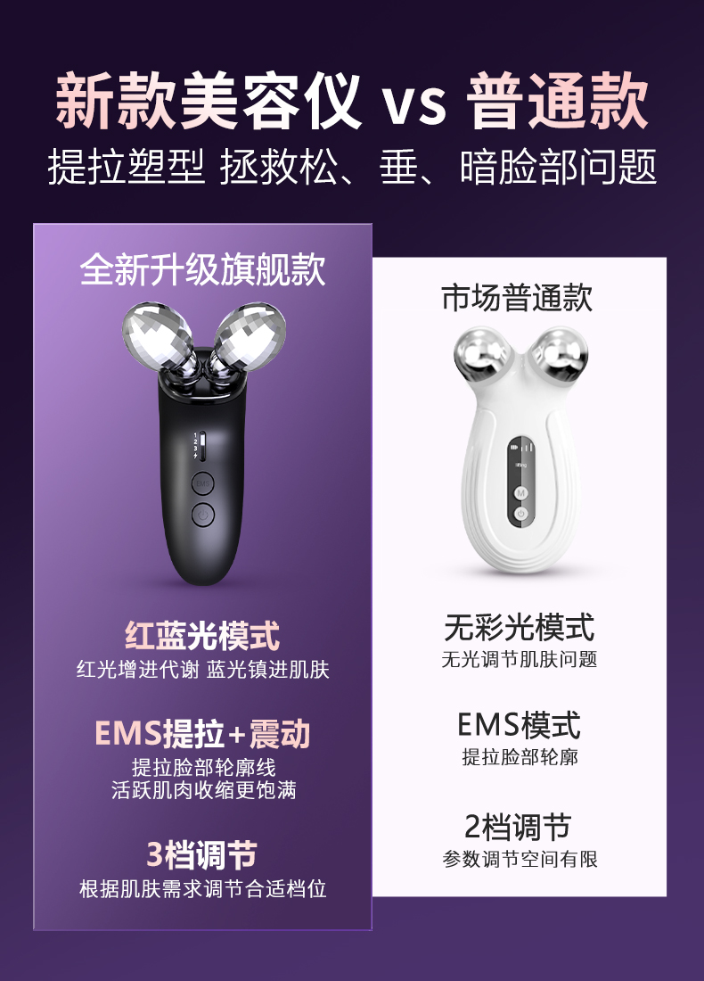 双滚轮美颜器,Y型按摩器,卡酷尚Y型美容仪