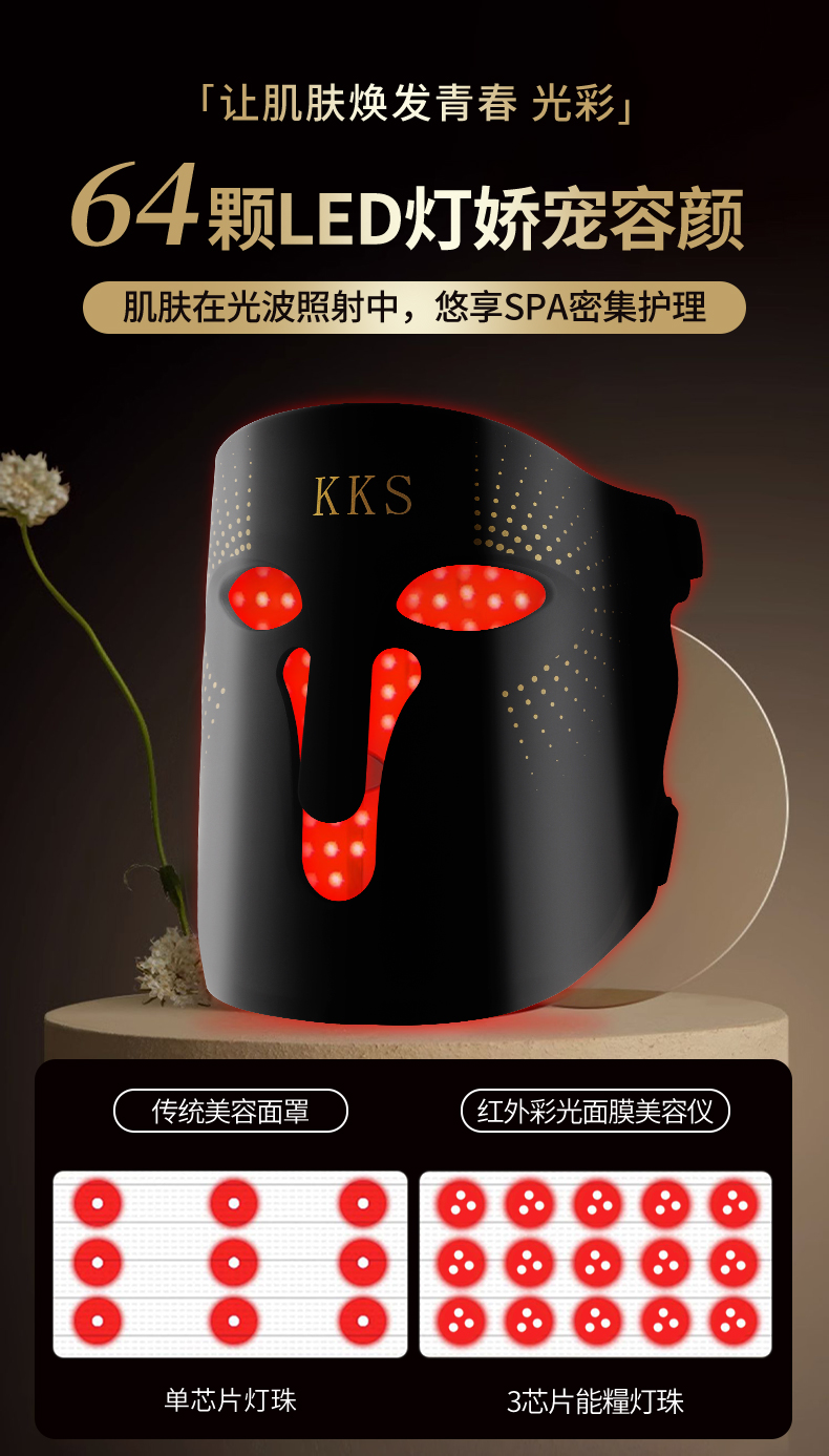 卡酷尚,KAKUSAN,光能面罩美容仪,卡酷尚小象皮美容面罩