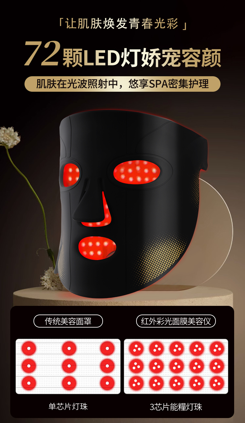 卡酷尚,KAKUSAN,光能面罩美容仪,卡酷尚美容面罩